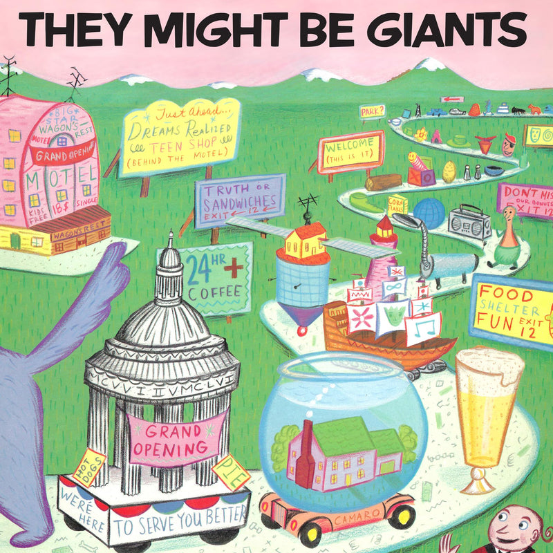 THEY MIGHT BE GIANTS 'THEY MIGHT BE GIANTS' LP (Pink & Green Vinyl)