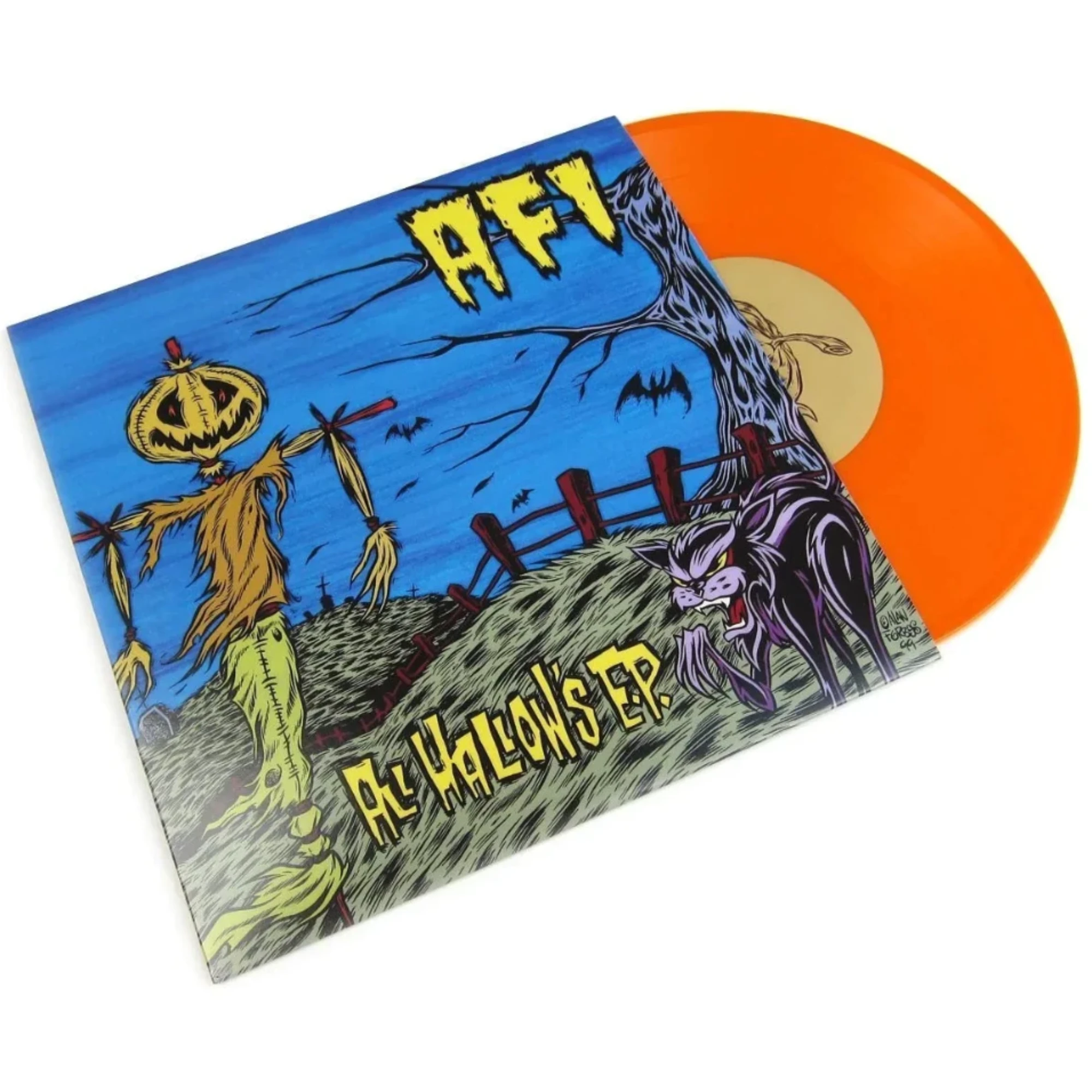AFI 'ALL HALLOW'S' 10" EP (Orange Vinyl)