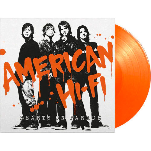 AMERICAN HI-FI 'HEARTS ON PARADE' LP (Orange Vinyl, Import)