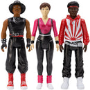 BREAKIN' REACTION FIGURES 'OZONE, SPECIAL K, TURBO 3 PACK (METALLIC)