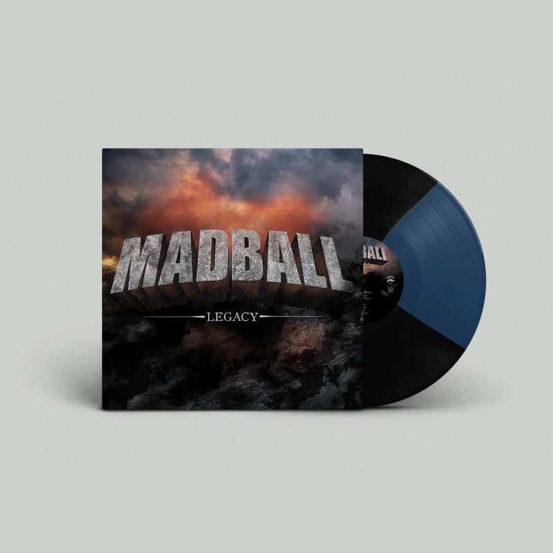 MADBALL 'LEGACY' LP (Black & Blue Vinyl)