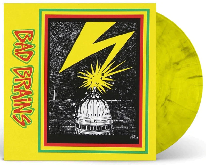 BAD BRAINS 'BAD BRAINS' LP (Yellow & Black Swirl Vinyl)