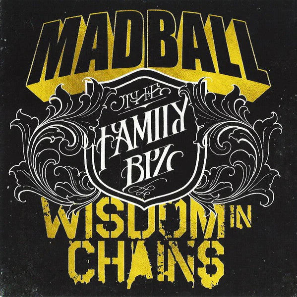 MADBALL/WISDOM IN CHAINS 'THE FAMILY BIZ' 7" SINGLE (Blue Vinyl)