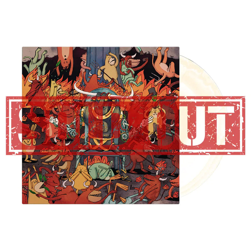 DANCE GAVIN DANCE ‘AFTERBURNER’ LIMITED-EDITION WHITE & BONE VINYL— ONLY 666 MADE