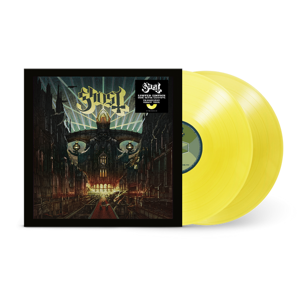 GHOST 'MELIORA' 2LP (Deluxe Edition, Clear Yellow Vinyl)