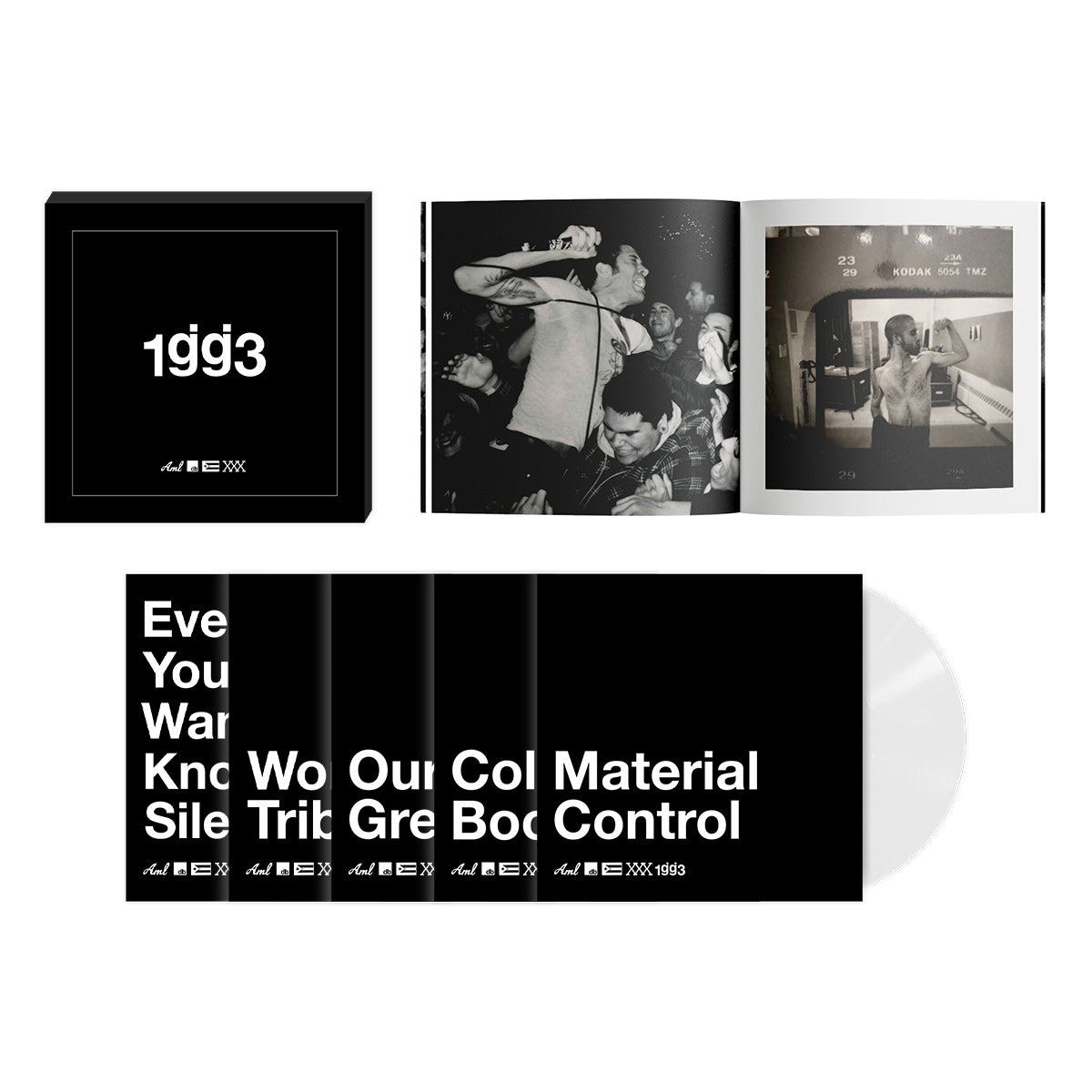 GLASSJAW ‘THE PLAYABLE COLLECTION’ BLACK EDITION BUNDLE (3LP/2EP + SOF