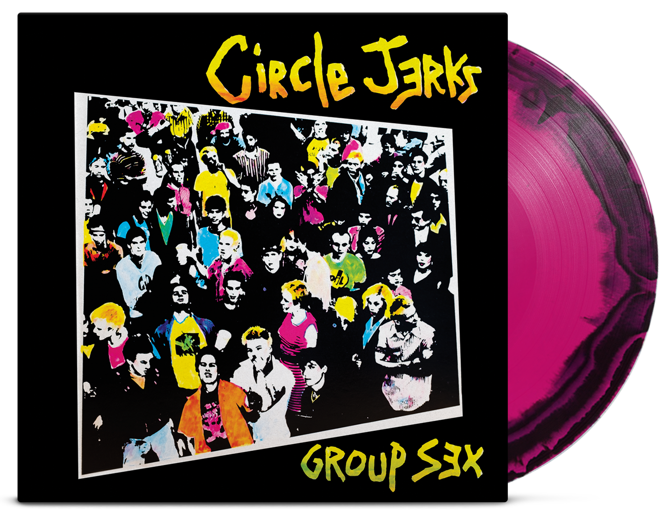 Circle Jerks ‘group Sex Lp 40th Anniversary Black And Pink Vinyl 2979