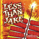 LESS THAN JAKE 'ANTHEM' LP (Transparent Orange Vinyl)