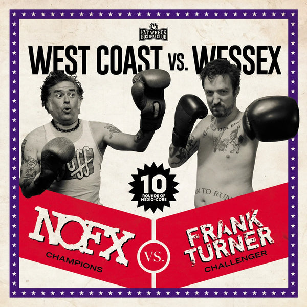NOFX 'FRANK TURNER 'NOFX/FRANK TURNER - WEST COAST VS. WESSEX' LP