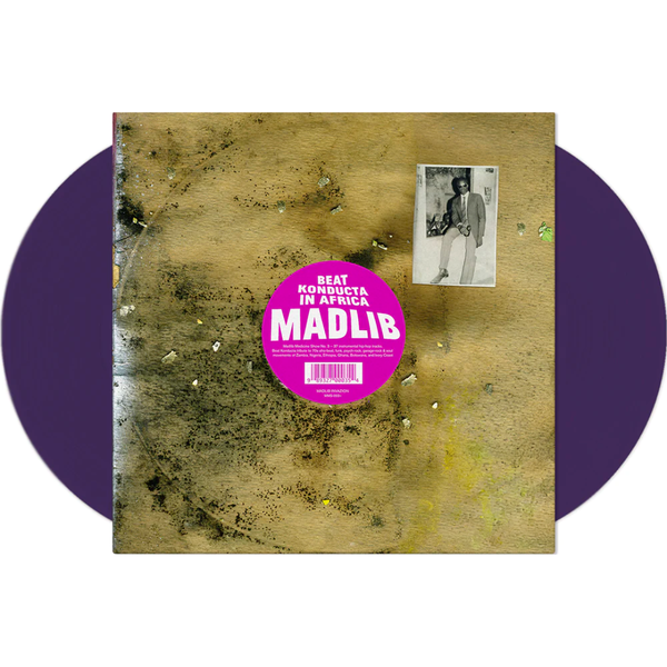 MADLIB 'MEDICINE SHOW NO. 3 - BEAT KONDUCTA IN AFRICA' 2LP (Purple Vinyl)