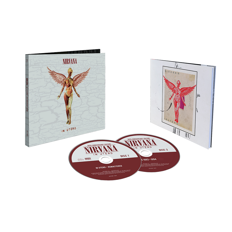 NIRVANA 'IN UTERO' 2CD (30th Anniversary Deluxe Edition) - Alternative ...