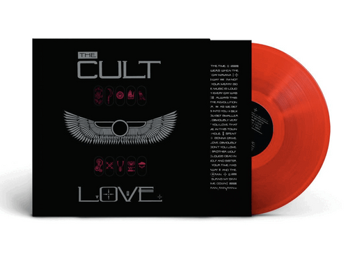 THE CULT 'LOVE' LP (Red Vinyl)