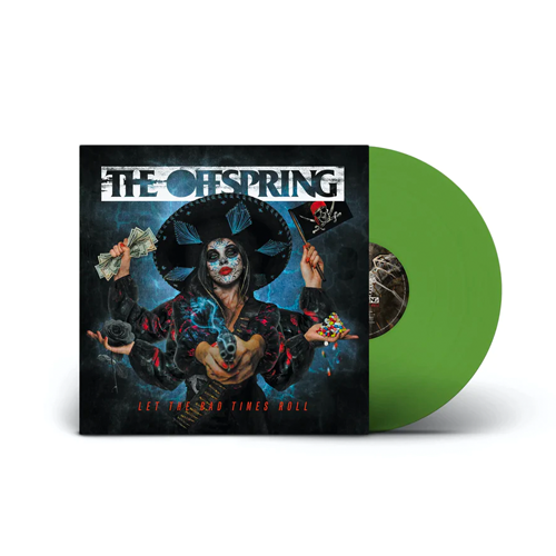 THE OFFSPRING 'LET THE BAD TIMES ROLL' LIMITED-EDITION FOREST GREEN TRANSLUCENT LP — ONLY 300 MADE