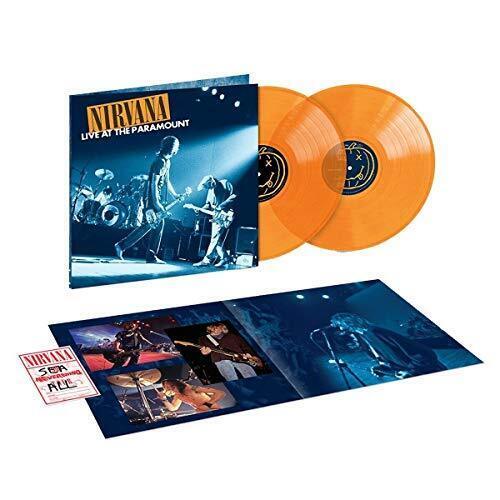 NIRVANA 'LIVE AT THE PARAMOUNT' 2LP (Transparent Orange Vinyl)