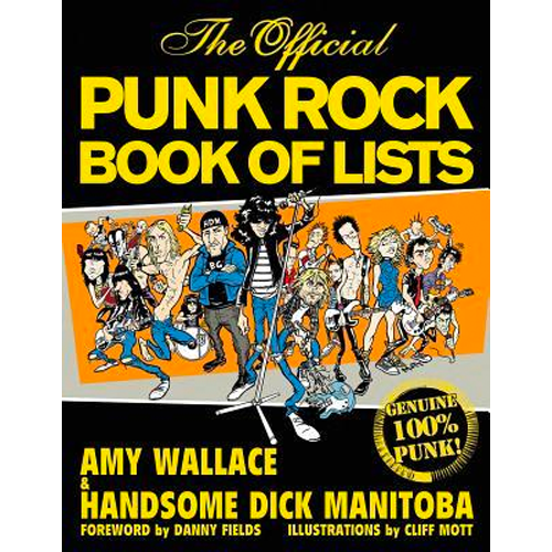 OFFICIAL PUNK ROCK BOOK OF LISTS BOOK