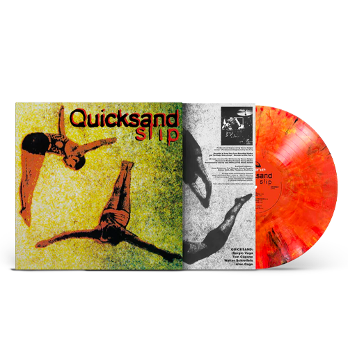 QUICKSAND ‘SLIP’ 30TH ANNIVERSARY LP (Limited Edition – Only 1000 Made, Red w/ Black And Yellow Marble Vinyl)