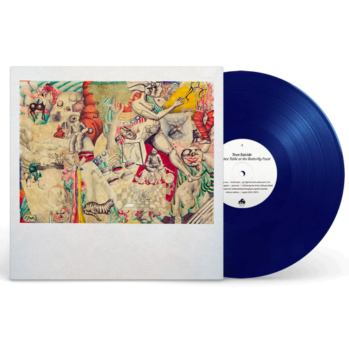TEEN SUICIDE ‘HONEYBEE TABLE AT THE BUTTERFLY FEAST’ LP (Limited Edition – Only 200 made, Deep Blue Vinyl)