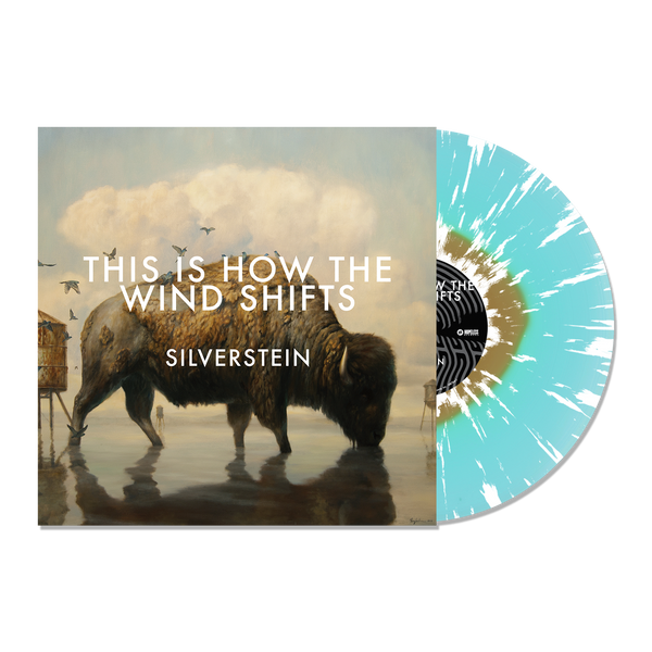 SILVERSTEIN ‘THIS IS HOW THE WIND SHIFTS’ LP (Limited Edition – Only 350 Made, Gold Inside Blue w/ White Splatter Vinyl)