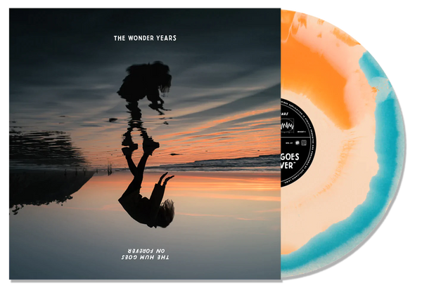 THE WONDER YEARS 'THE HUM GOES ON FOREVER' LIMITED ORANGE, BONE, & BLUE SWIRL LP – ONLY 300 MADE