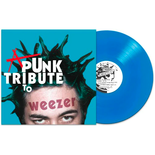 PUNK TRIBUTE TO WEEZER LP (Blue Vinyl, Featuring Angry Samoans, The Vibrators, Sidekick, and More)