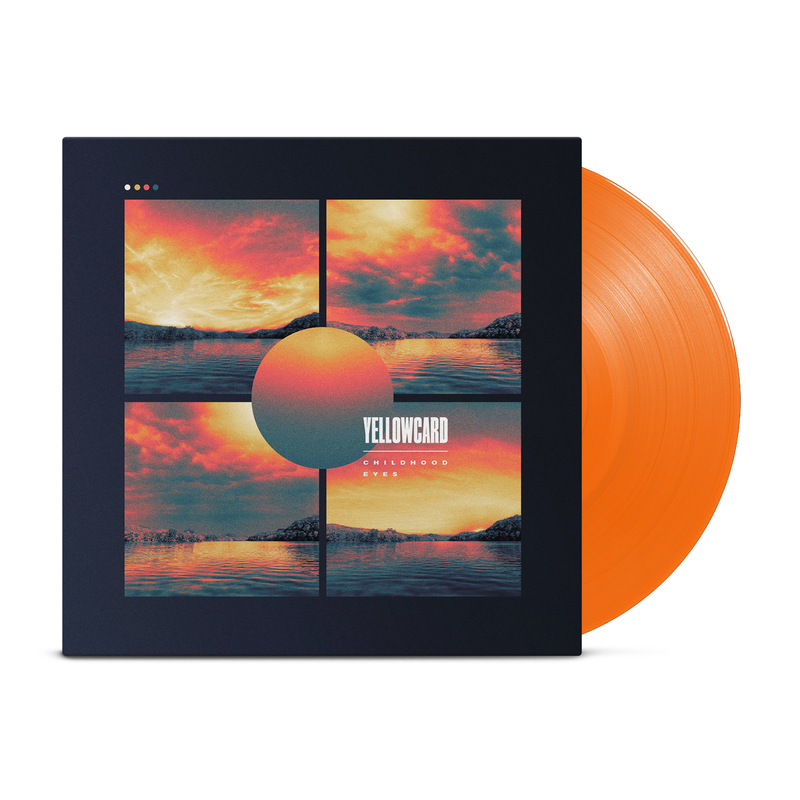 YELLOWCARD ‘CHILDHOOD EYES’ EP (Limited Edition – Only 200 Made, Opaque Orange Vinyl)